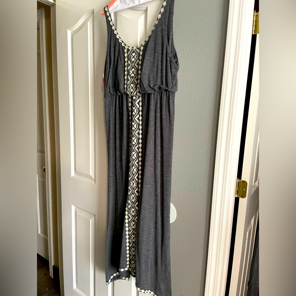 Gray size large THML dress